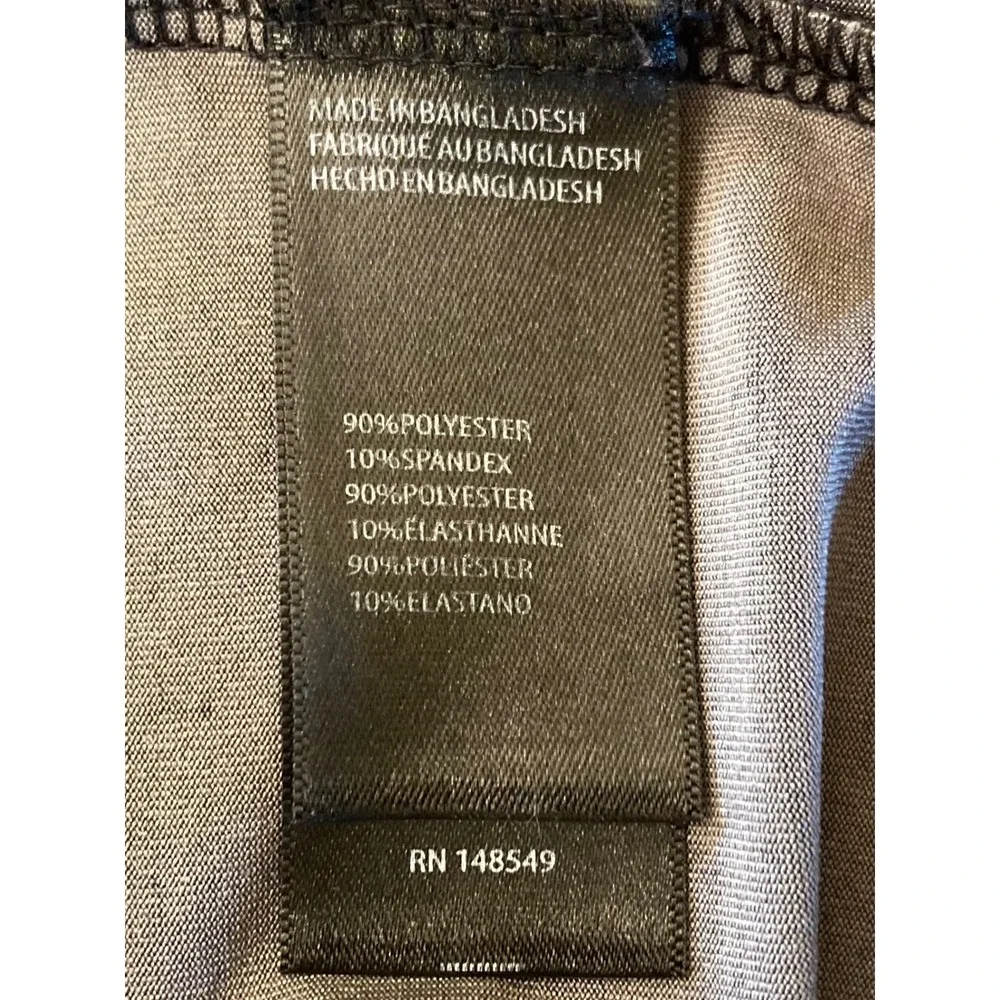 Kenneth Cole Golf Polo Shirt Mens Medium Gray Camo Short Sleeve - Picture 4 of 12